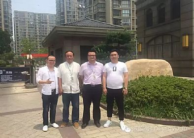 【公司要聞】總部領(lǐng)導到通州分公司視查工地！